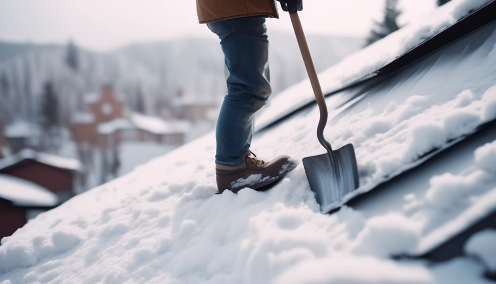 avoiding roof snow removal