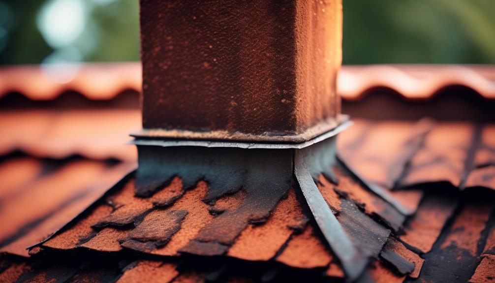 chimney flashing inspection details