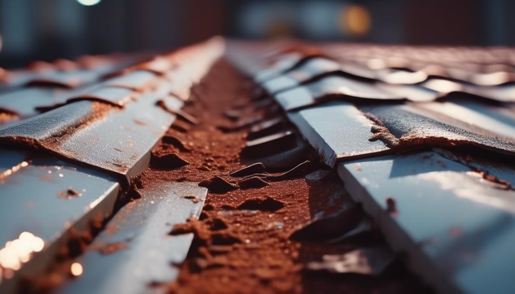detecting damaged roof flashing