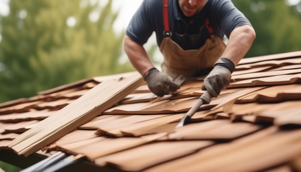 expert wood shake roof repair