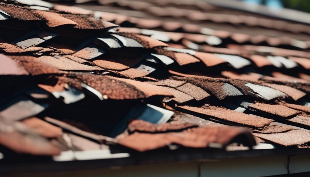 identifying roof damage signs