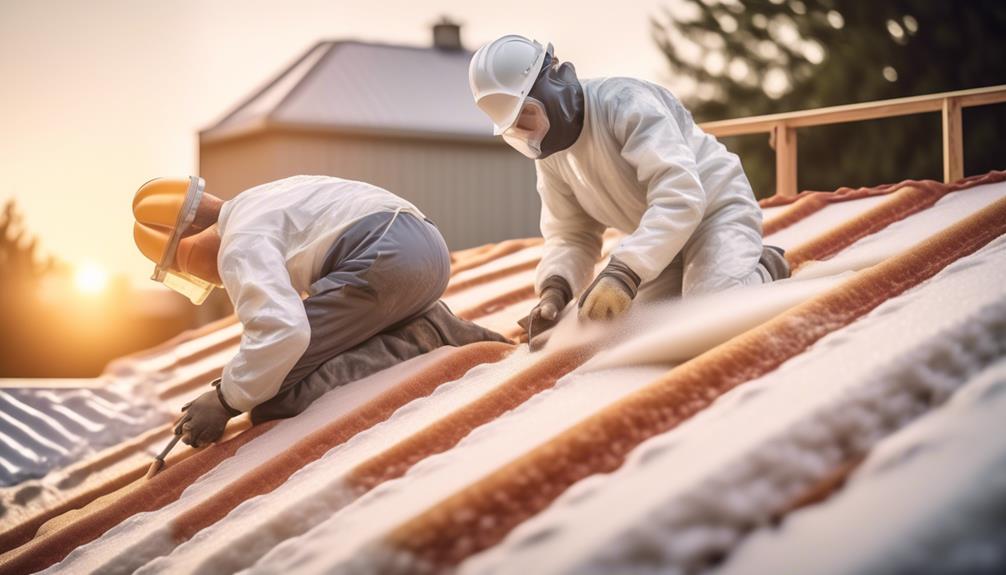 insulating pitched roofs with spray foam