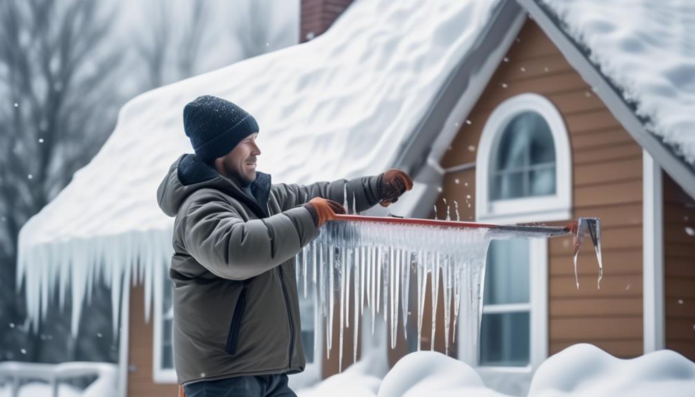 preventing and removing ice dams