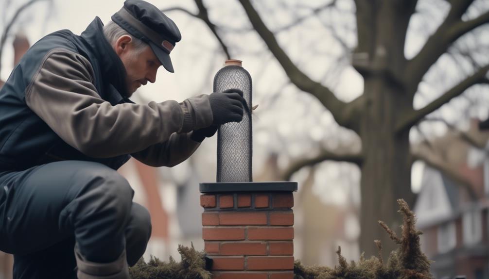 protecting chimneys from cap damage
