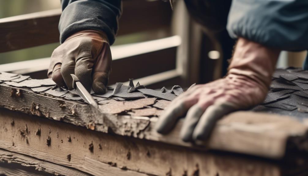 repairing minor wall imperfections