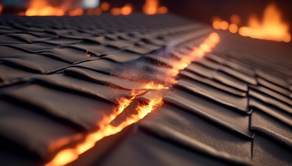 roof fire resistance sealing