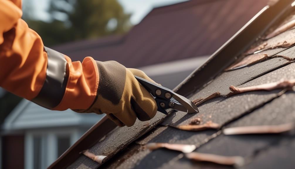 roof flashing repair instructions