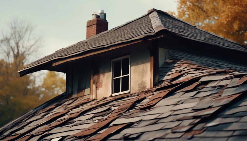 roof in need of repair