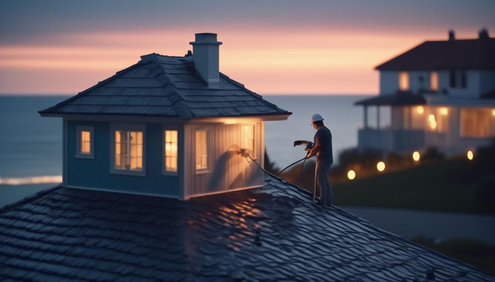 roof sealing near the ocean