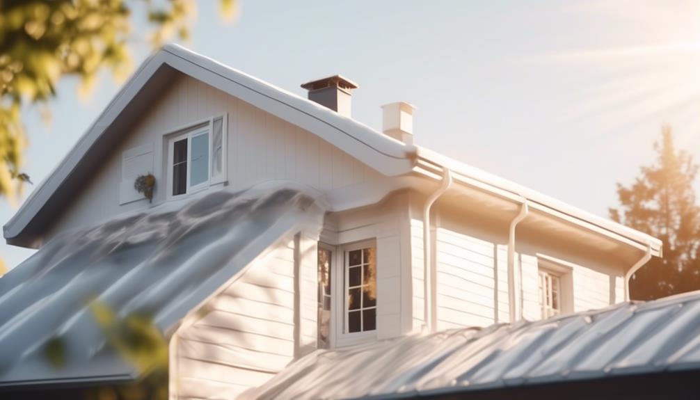 roof sealing saves energy