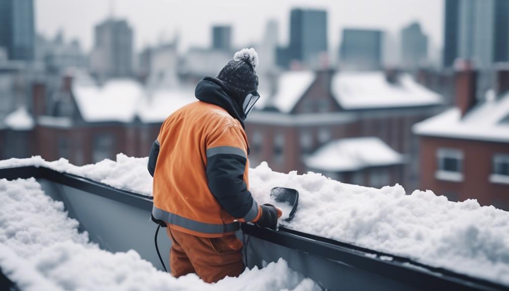 roof snow removal guidelines