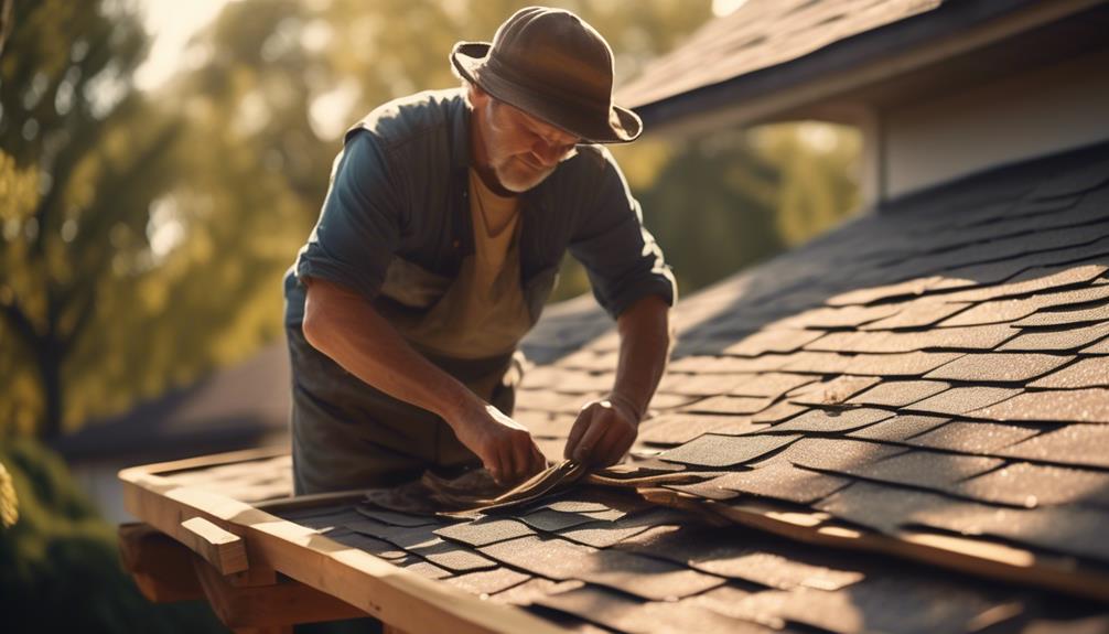 roofing material removal process