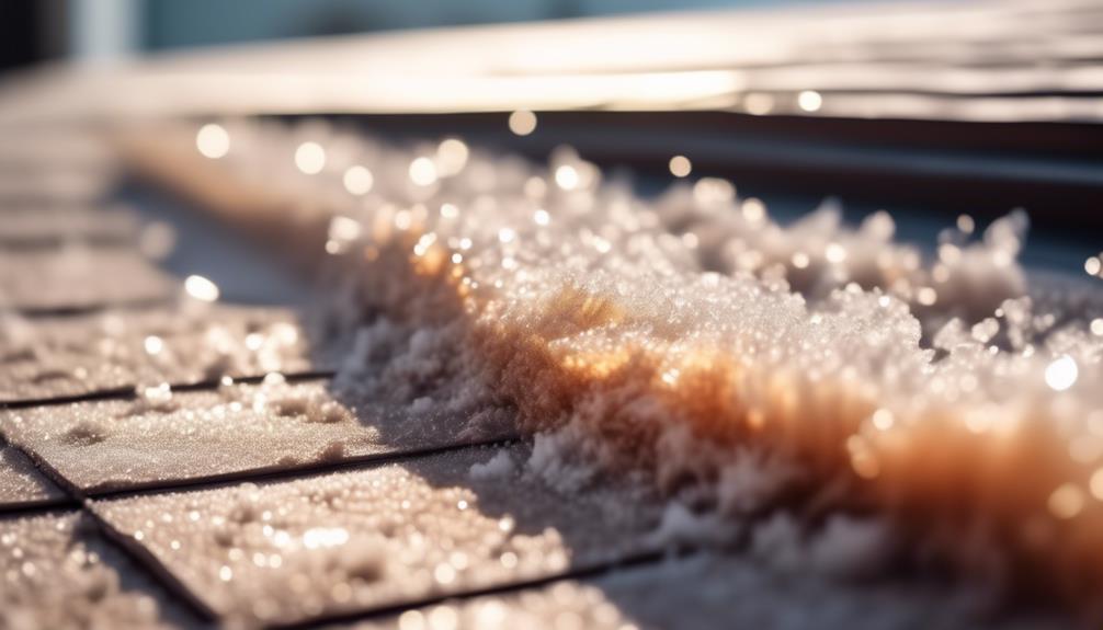 salt s impact on roof insulation