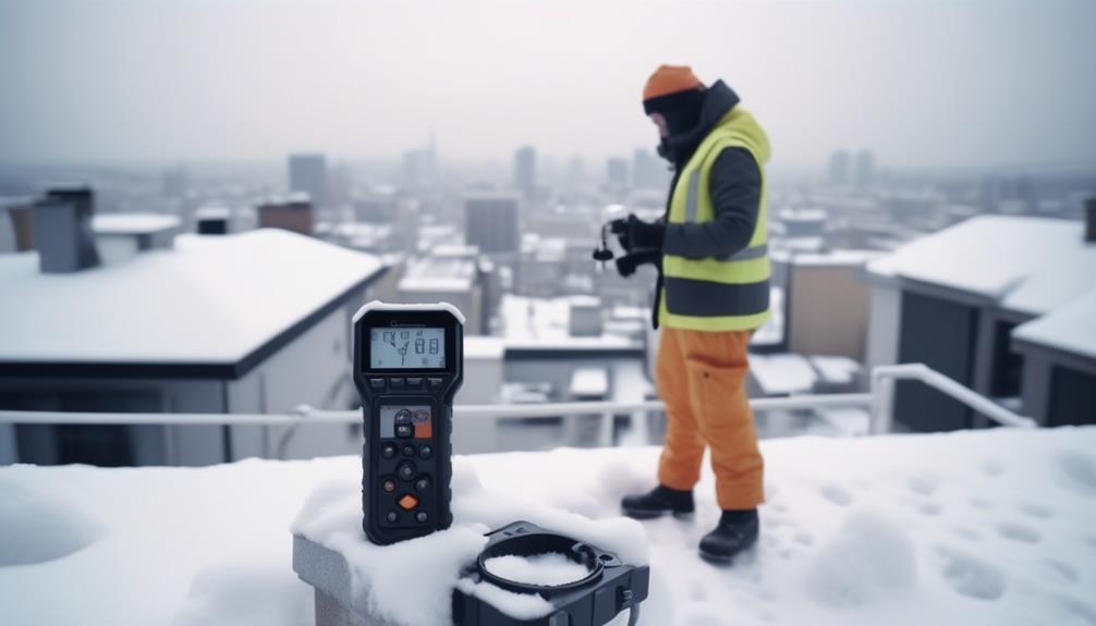 snow load monitoring system