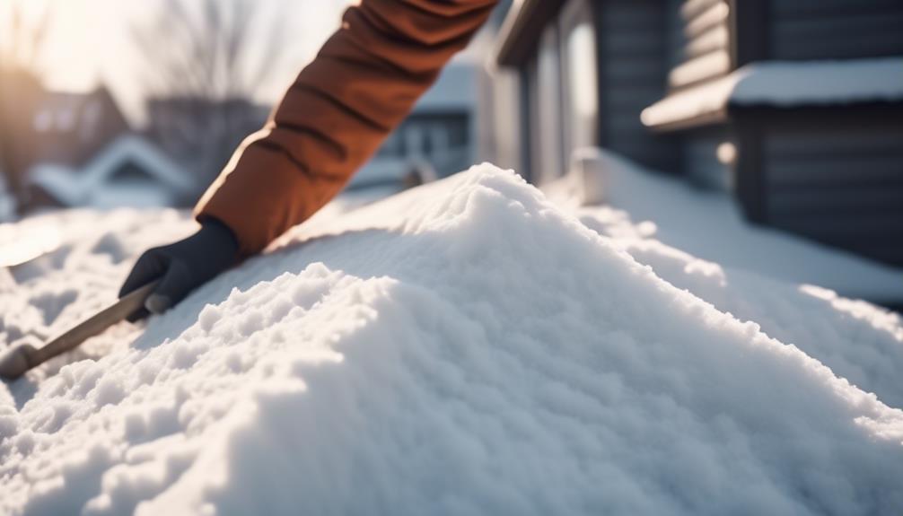snow proofing your roof