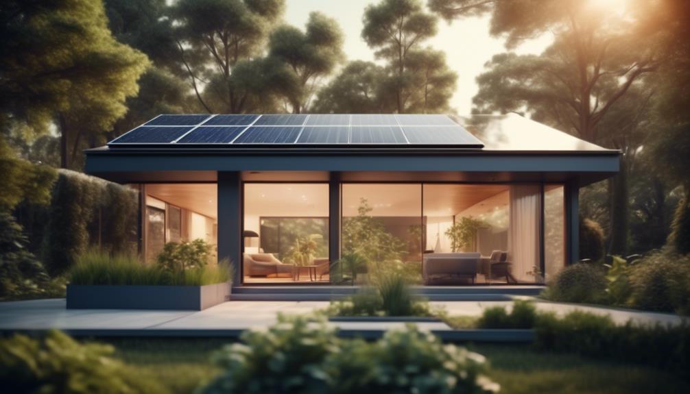 solar panels for sustainable homes