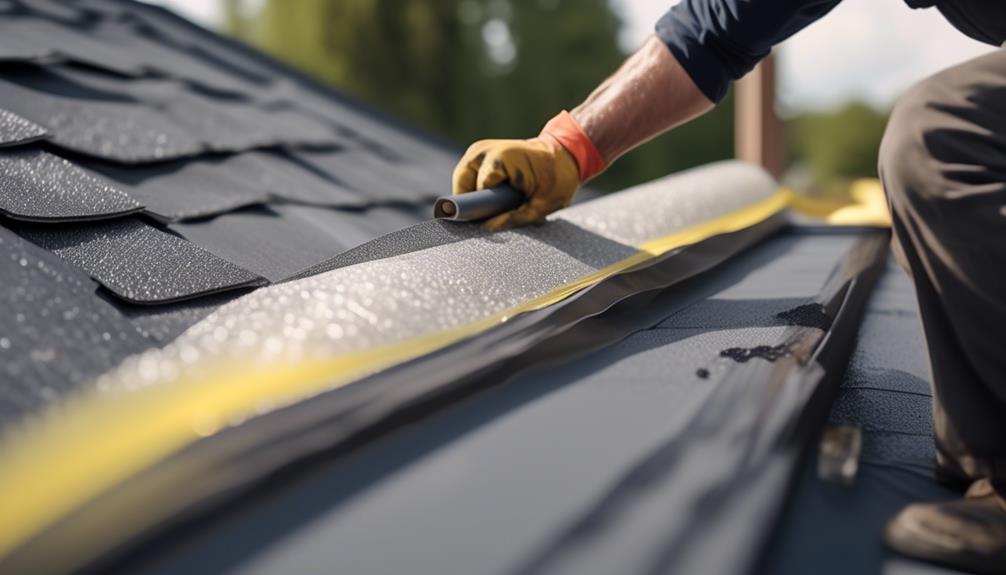 waterproofing with flashing tape