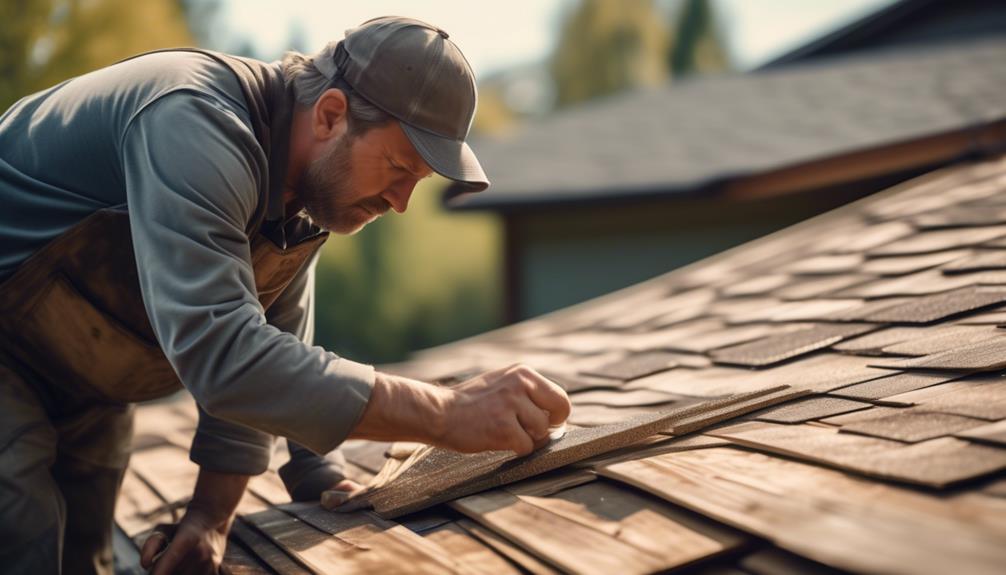 wood shake roof repair