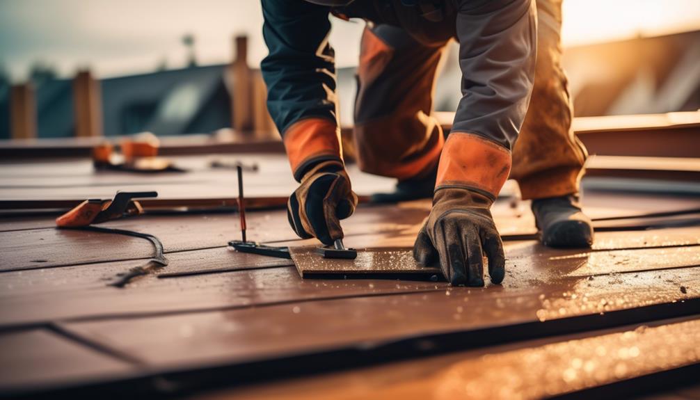 expert roof decking repair