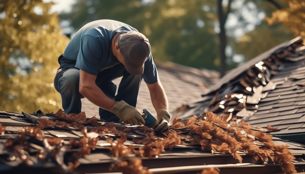 repair and maintain roof