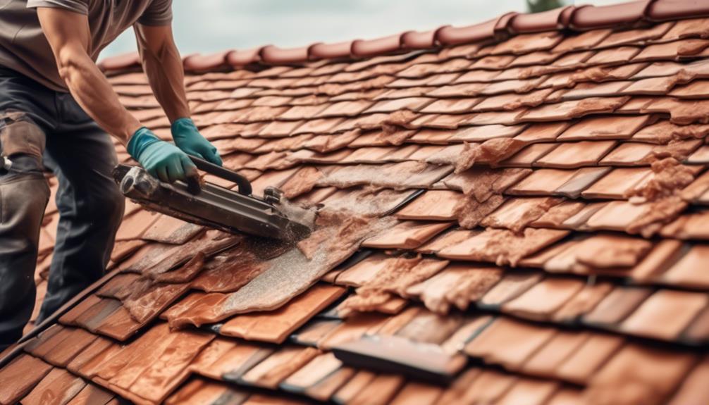 replacing a tile roof