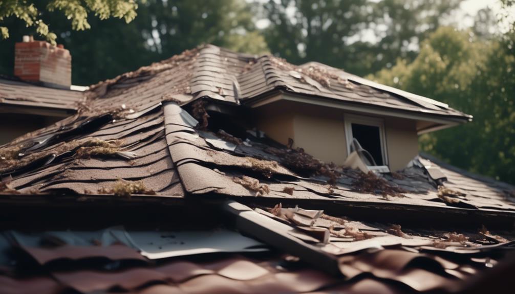 roof sagging insurance coverage