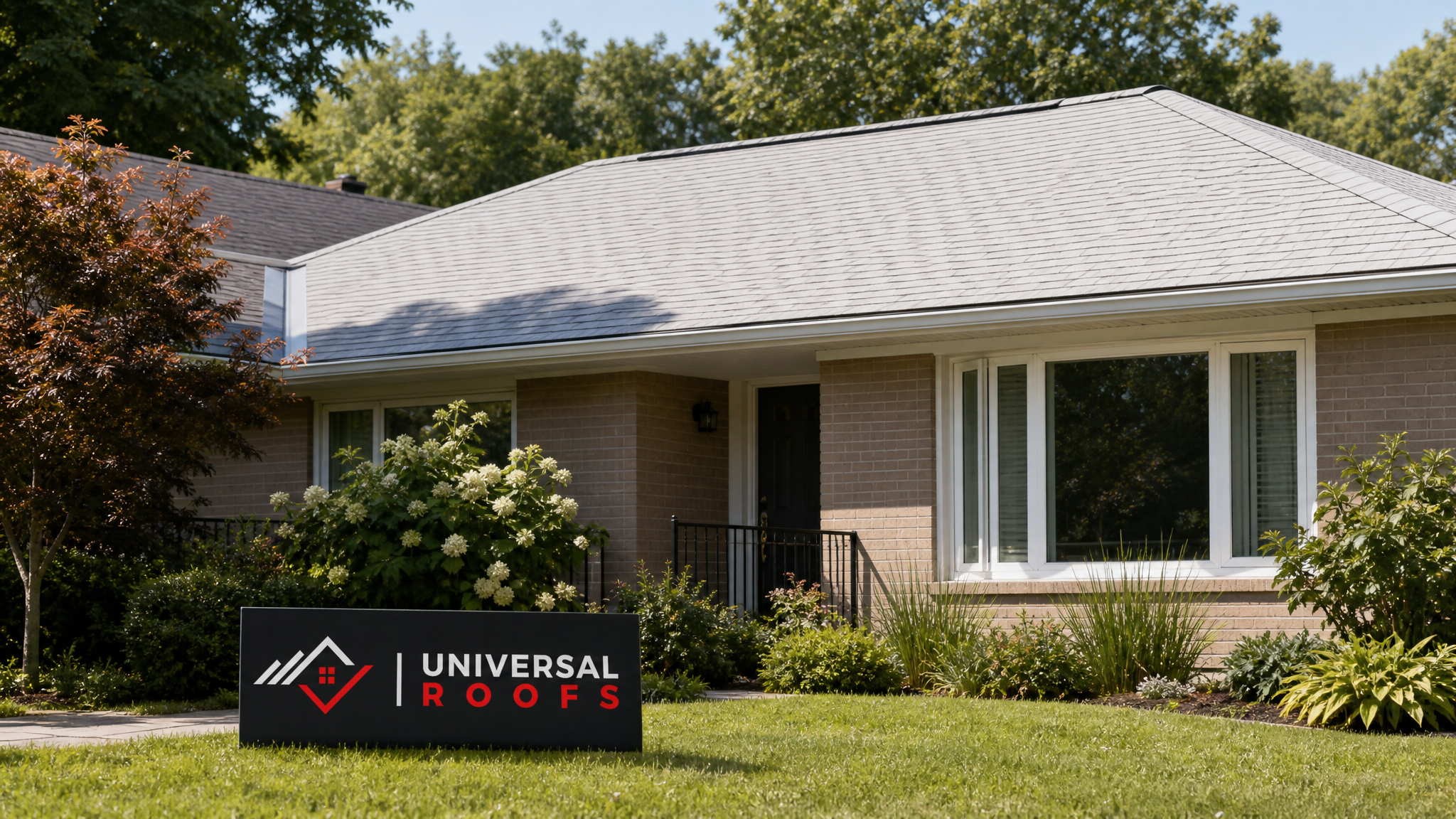 Energy-efficient Toronto home with a well-insulated attic and light-coloured shingle roof under summer daylight